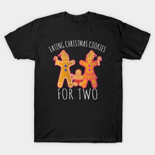 Eating Christmas Cookies For Two T-Shirt